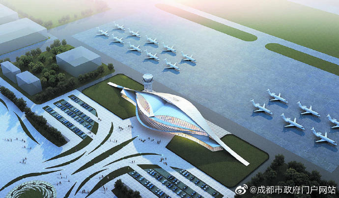 机场"补给港",带动通用航空产业综合示范区建设,构建起至洛带,彭山